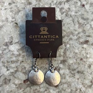 Turkish Silver Earrings, NWOT